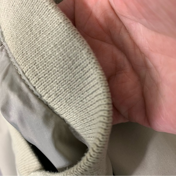 WILSON Vintage 90's Golf Tennis Windbreaker Sweater Long Sleeves Shirt Pockets L - Picture 13 of 14